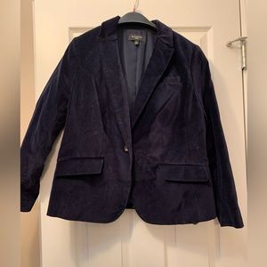 Talbots blazer, size 14, color black.